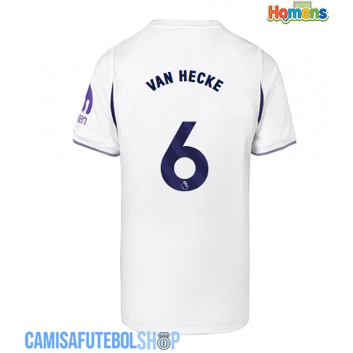 Camisa de time de futebol Tottenham Hotspur Jan Paul van Hecke #6 Replicas 1º Equipamento 2026-27 Manga Curta